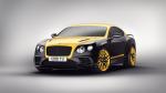 Bentley Continental GT Continental 24 Black & Yellow 2017 года